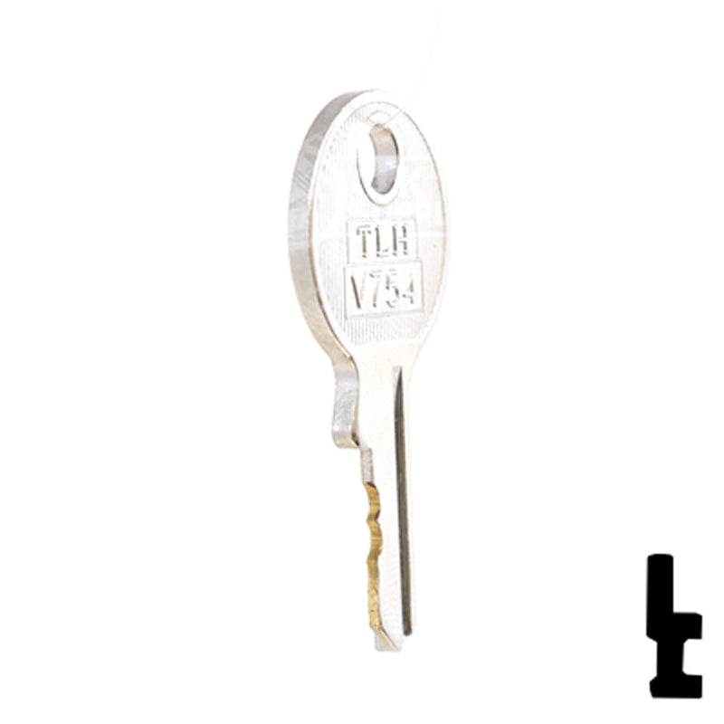 Uncut Key Blank | Master Padlock | BD134 Padlock Key Framon Manufacturing Company, Inc