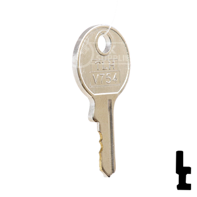 Uncut Key Blank | Master Padlock | BD134 Padlock Key Framon Manufacturing Company, Inc