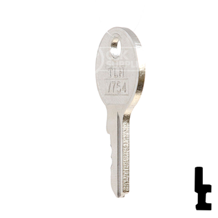Uncut Key Blank | Master Padlock | BD134 Padlock Key Framon Manufacturing Company, Inc