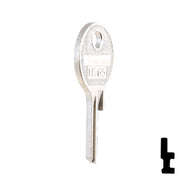 Uncut Key Blank | Master Padlock | BD134 Padlock Key Framon Manufacturing Company, Inc