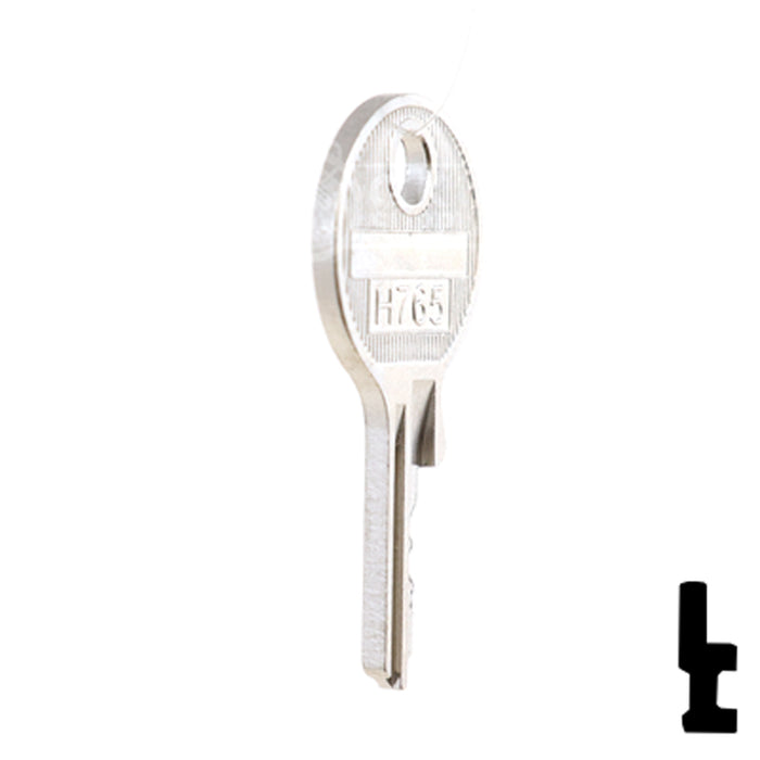 Uncut Key Blank | Master Padlock | BD134 Padlock Key Framon Manufacturing Company, Inc