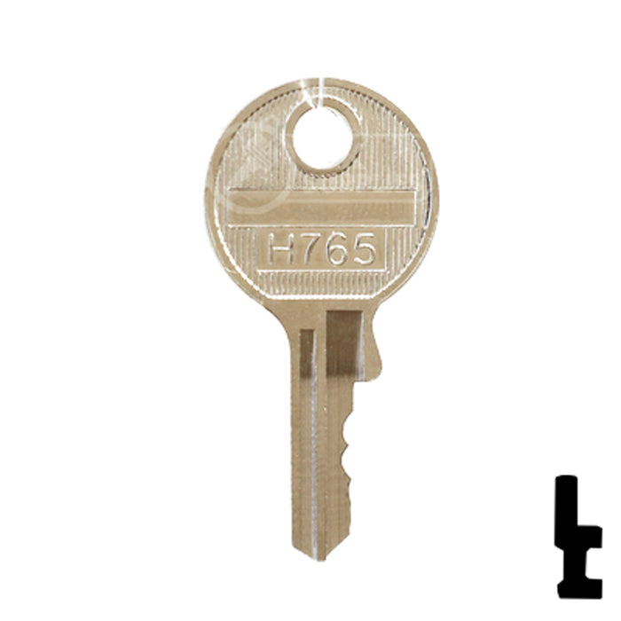 Uncut Key Blank | Master Padlock | BD134 Padlock Key Framon Manufacturing Company, Inc