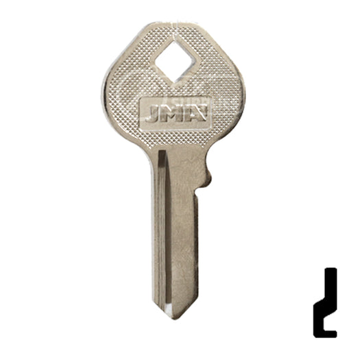Uncut Key Blank | Master Padlock | MAS-12D, M4 Padlock Key JMA USA