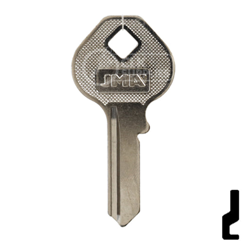 Uncut Key Blank | Master Padlock | MAS-12D, M4 Padlock Key JMA USA