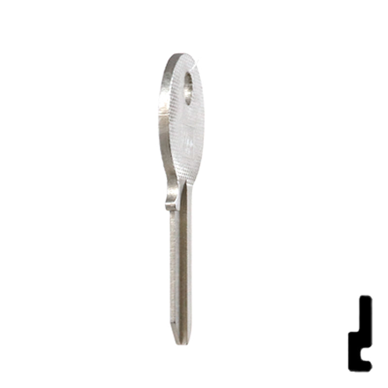 Uncut Key Blank | Padlock Key | X1054SC Padlock Key Ilco