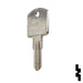Uncut Key Blank | Richelieu | 1668 Padlock Key Ilco