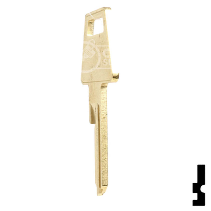 Uncut Key Blank | USA American Lock | AMAAK5BOX Padlock Key American Lock