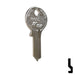 Uncut Key Blank | Viro | 1065C Padlock Key Ilco