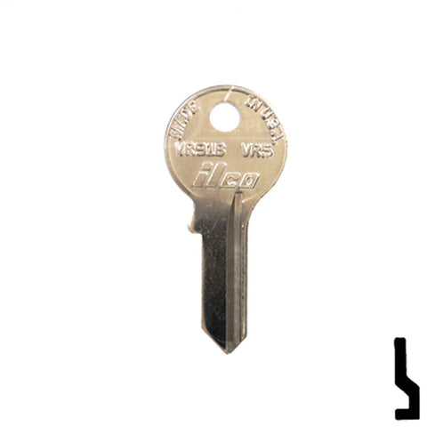 Uncut Key Blank | TruGuard, Viro | VR5, VR91B