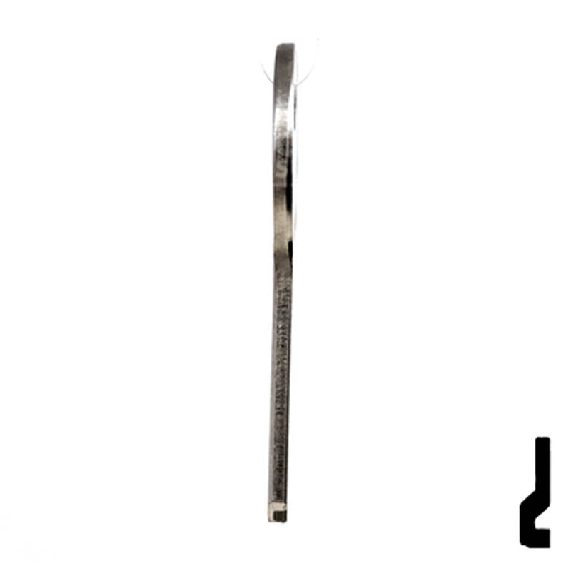 Uncut Key Blank | Viro | VR91R Padlock Key Ilco
