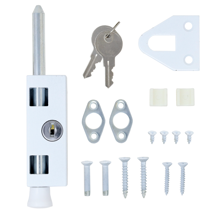 Patio Door Lock - Enhanced Home Security, Adjustable, Easy Installatio