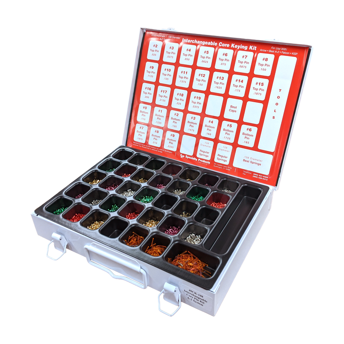 Best A-2 SFIC Pinning, Re-Keying Kit Pinning Kit Specialty Products Mfg.