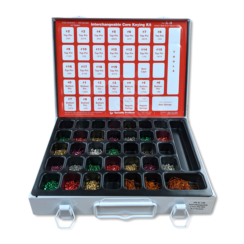Best A-2 SFIC Pinning, Re-Keying Kit Pinning Kit Specialty Products Mfg.