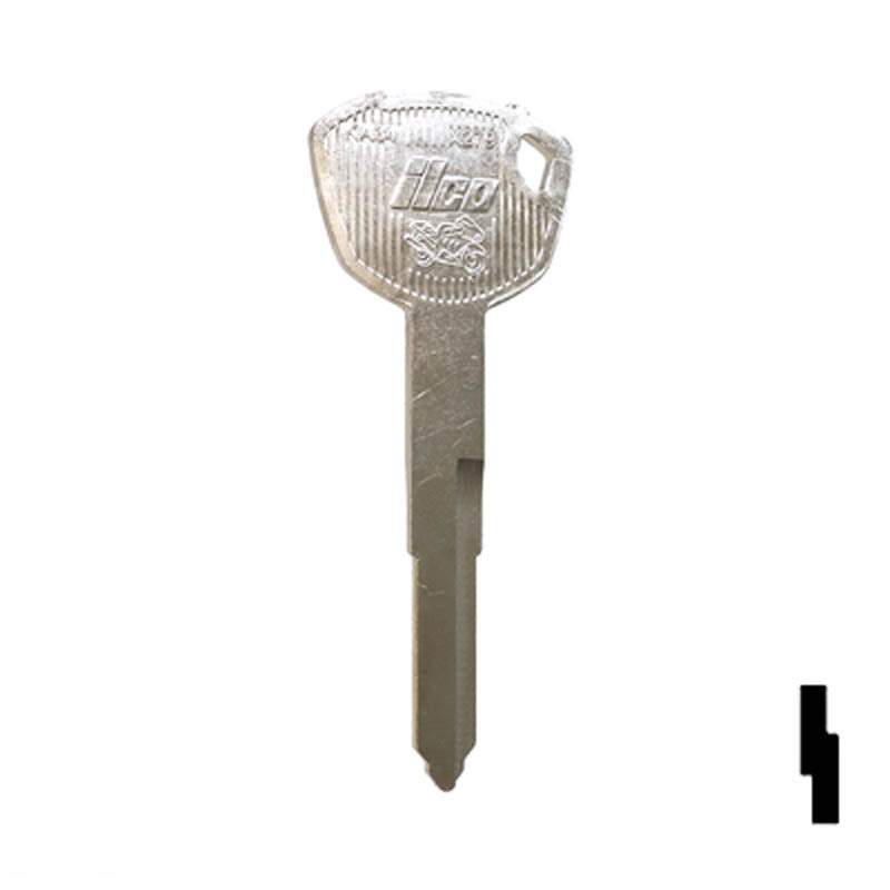 KA34, X279 Kawasaki Motorcycle Key Blank | CLK SUPPLIES, LLC — CLK
