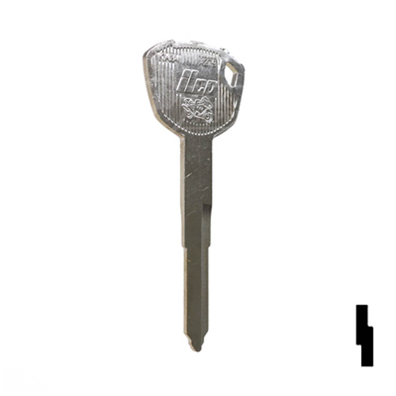 KA34, X279 Kawasaki Motorcycle Key Blank | CLK SUPPLIES, LLC — CLK