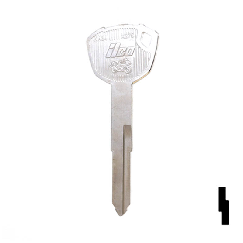 KA34, X279 Kawasaki Motorcycle Key Blank | CLK SUPPLIES, LLC — CLK