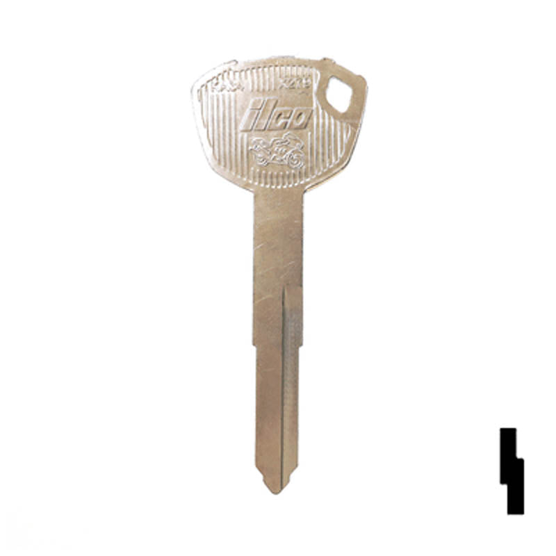 KA34, X279 Kawasaki Motorcycle Key Blank | CLK SUPPLIES, LLC — CLK