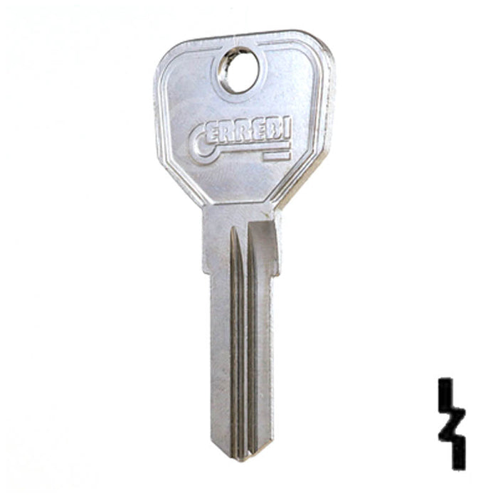 PGO1 Scooter Key Blank | Steel Power Sport Key JMA USA
