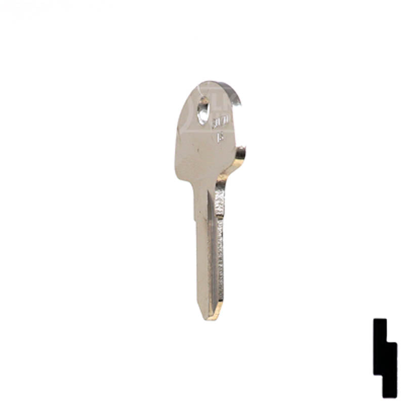 SUZ10 Suzuki Motorcycle Key Blank | CLK SUPPLIES, LLC — CLK Supplies