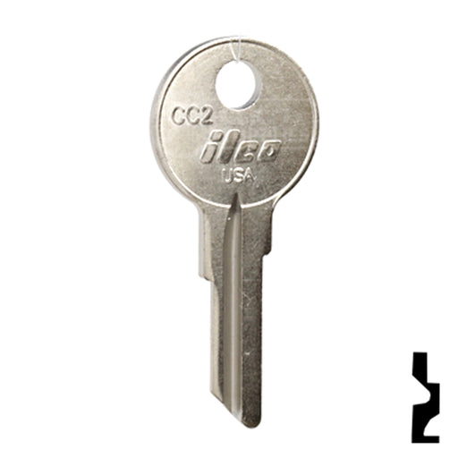Uncut Key Blank | Club Car | CC2 Power Sport Key Ilco