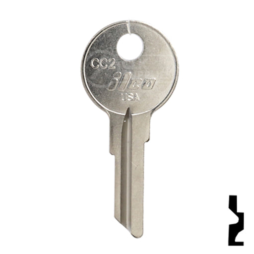 Uncut Key Blank | Club Car | CC2 Power Sport Key Ilco