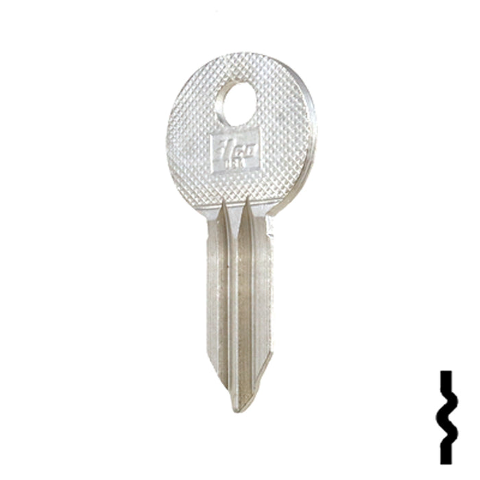 Uncut Key Blank | Clum, Mariner Boat | 1040B Power Sport Key Ilco