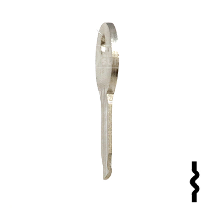 Uncut Key Blank | Clum, Mariner Boat | 1040B Power Sport Key Ilco