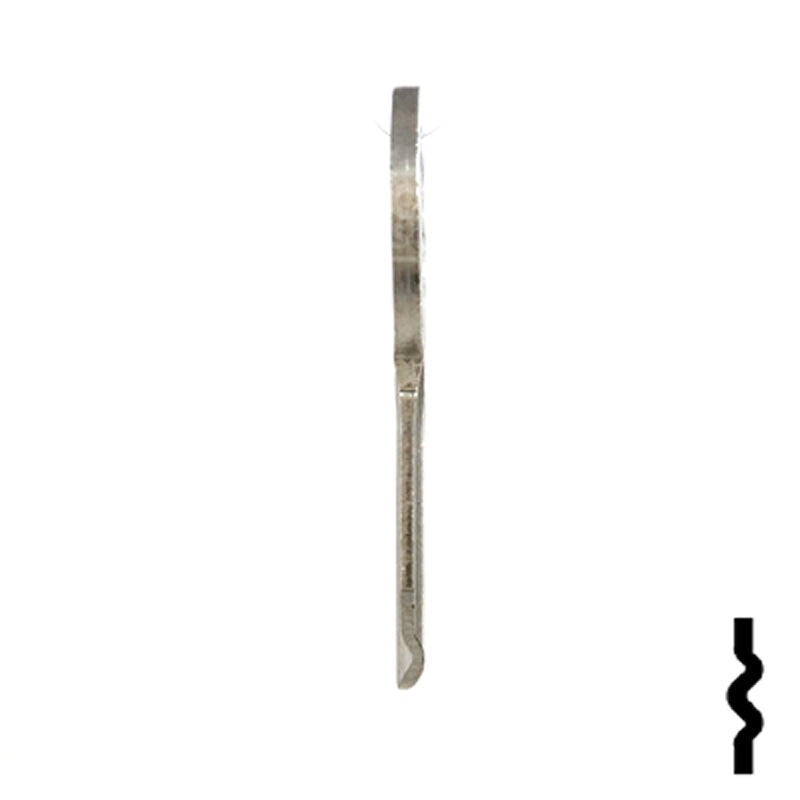 Uncut Key Blank | Clum, Mariner Boat | 1040B Power Sport Key Ilco