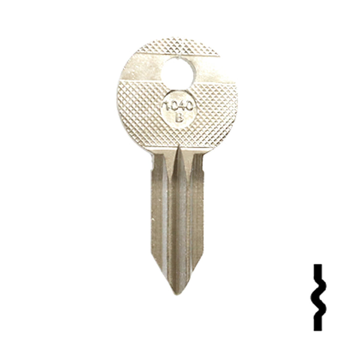 Uncut Key Blank | Clum, Mariner Boat | 1040B Power Sport Key Ilco
