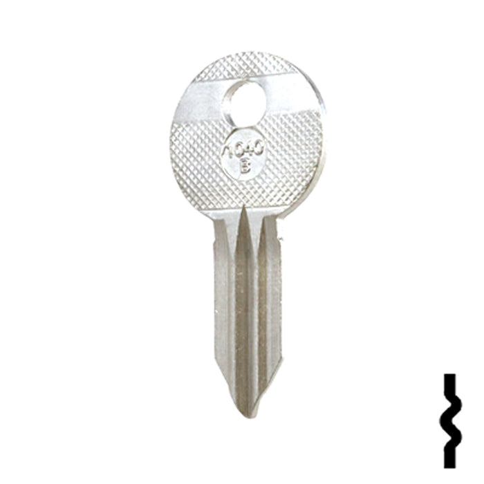 Uncut Key Blank | Clum, Mariner Boat | 1040B Power Sport Key Ilco