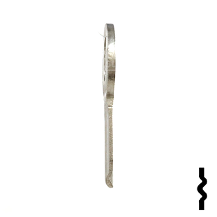 Uncut Key Blank | Clum, Mariner Boat | 1040B Power Sport Key Ilco