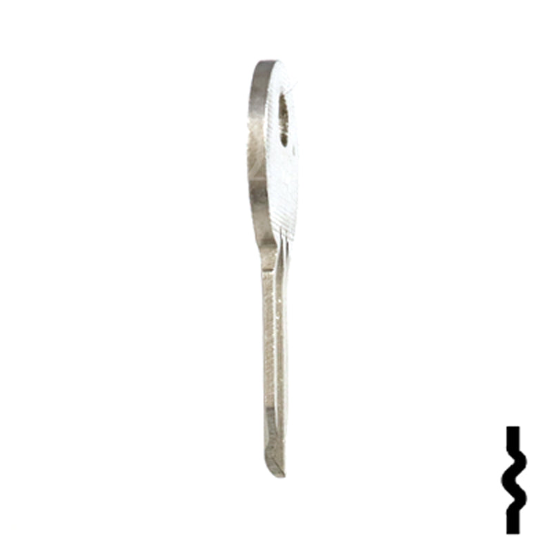 Uncut Key Blank | Clum, Mariner Boat | 1040B Power Sport Key Ilco