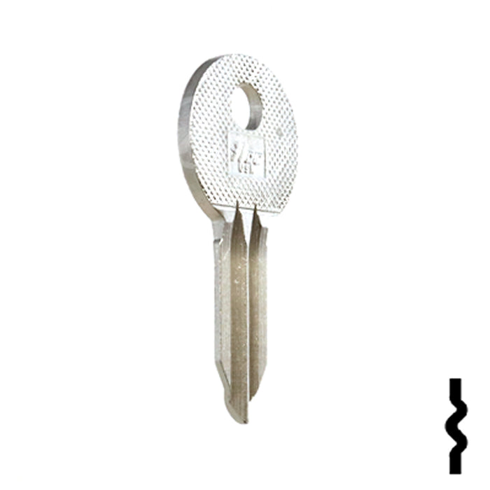 Uncut Key Blank | Clum, Mariner Boat | 1040B Power Sport Key Ilco