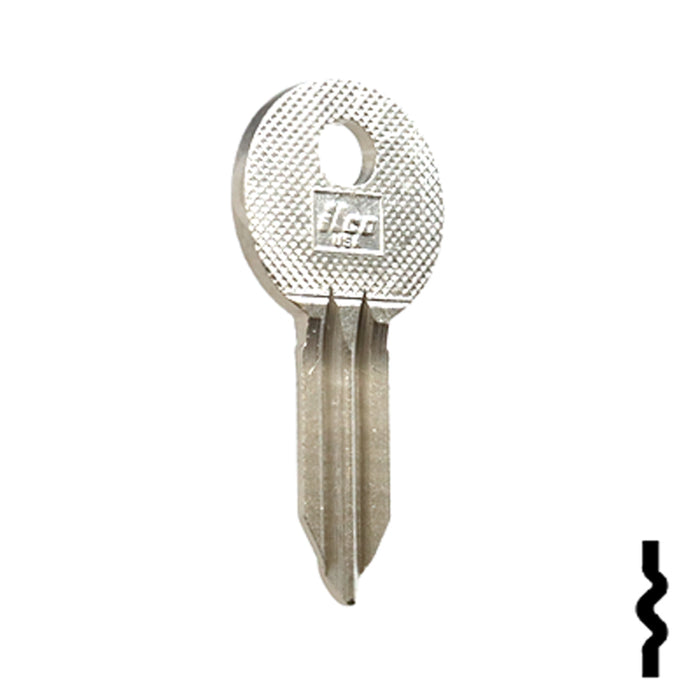 Uncut Key Blank | Clum, Mariner Boat | 1040B Power Sport Key Ilco