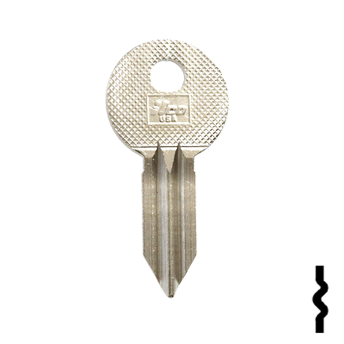 Uncut Key Blank | Clum, Mariner Boat | 1040B Power Sport Key Ilco
