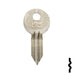 Uncut Key Blank | Clum, Mariner Boat | 1040B Power Sport Key Ilco