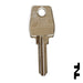 Uncut Key Blank | Euro | EU1R Power Sport Key Ilco