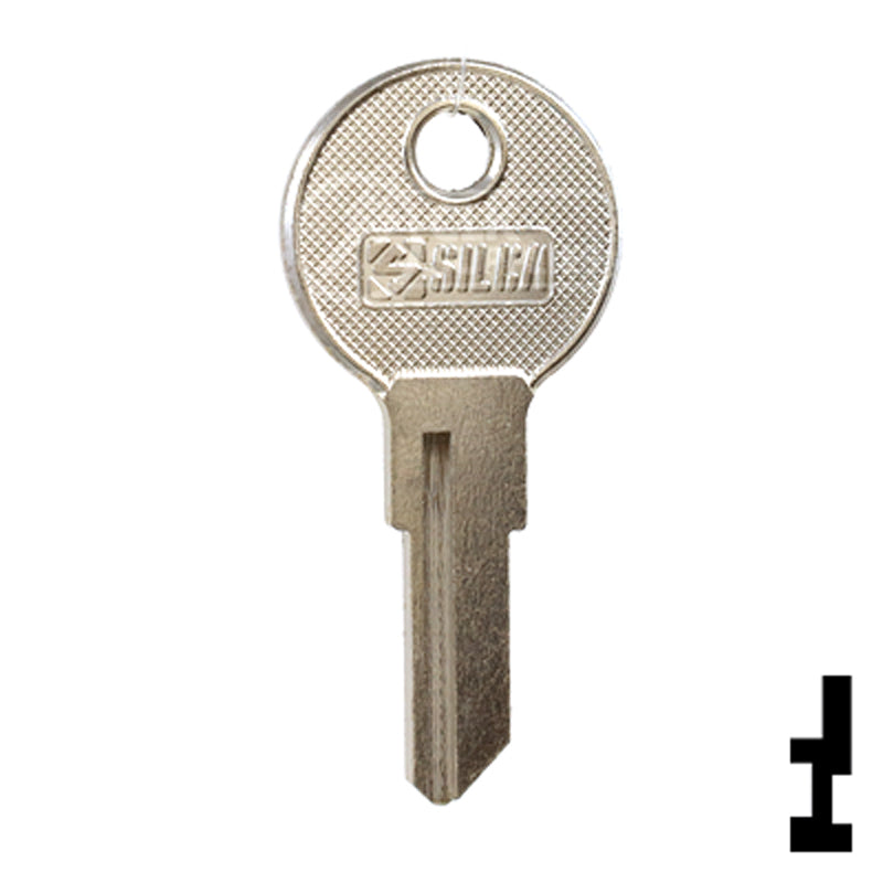 Uncut  Key Blank | Hafele  | HF1R Power Sport Key Ilco