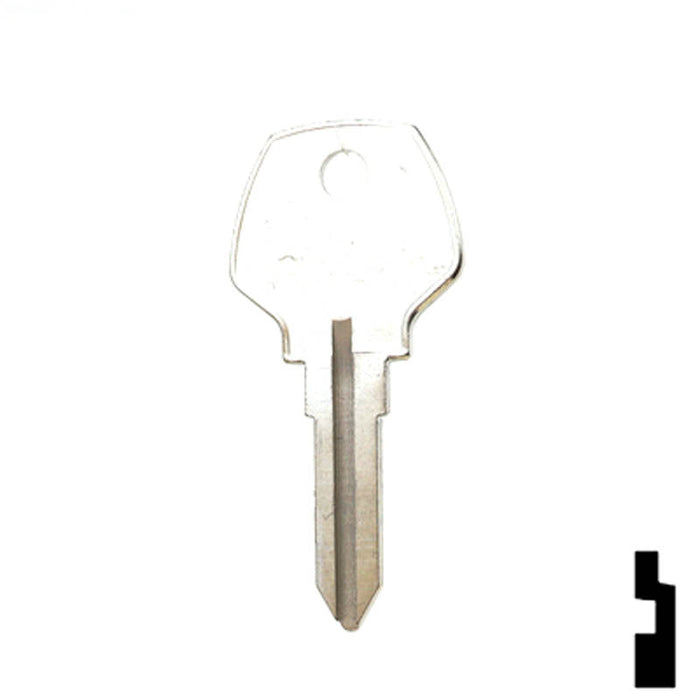 Uncut Key Blank | Harley Davidson | X125 Power Sport Key Ilco