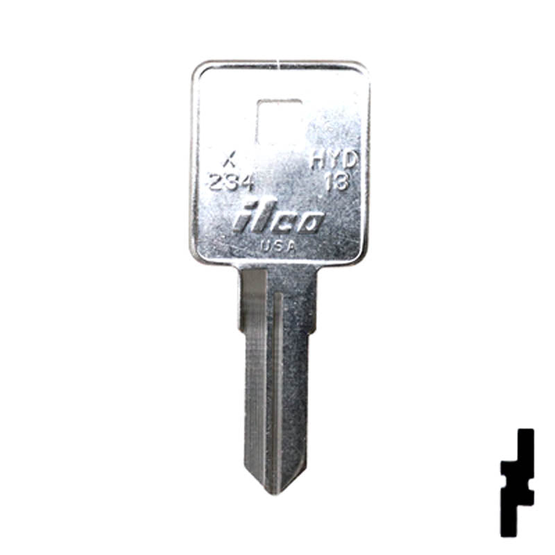 Uncut Key Blank | Harley Davidson | X234, HYD13 — CLK Supplies