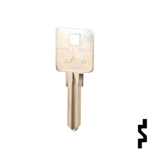 Uncut Key Blank | Harley Davidson | X285, HYD18 Power Sport Key Ilco