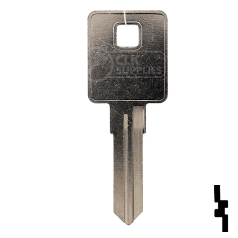 Uncut Key Blank | Harley Davidson | X287, HYD15 — CLK Supplies