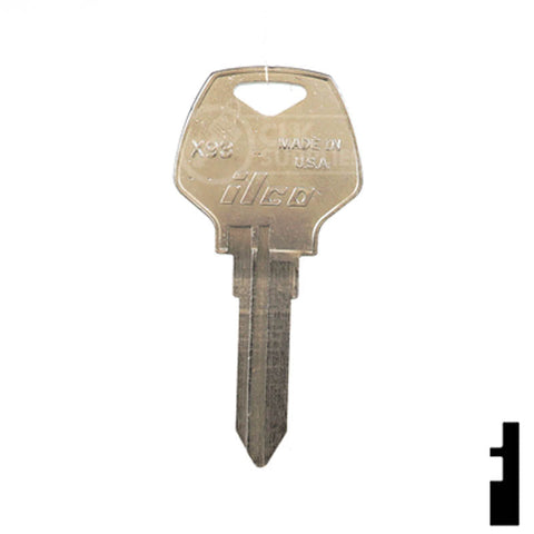 Uncut Key Blank | Harley Davidson | X93