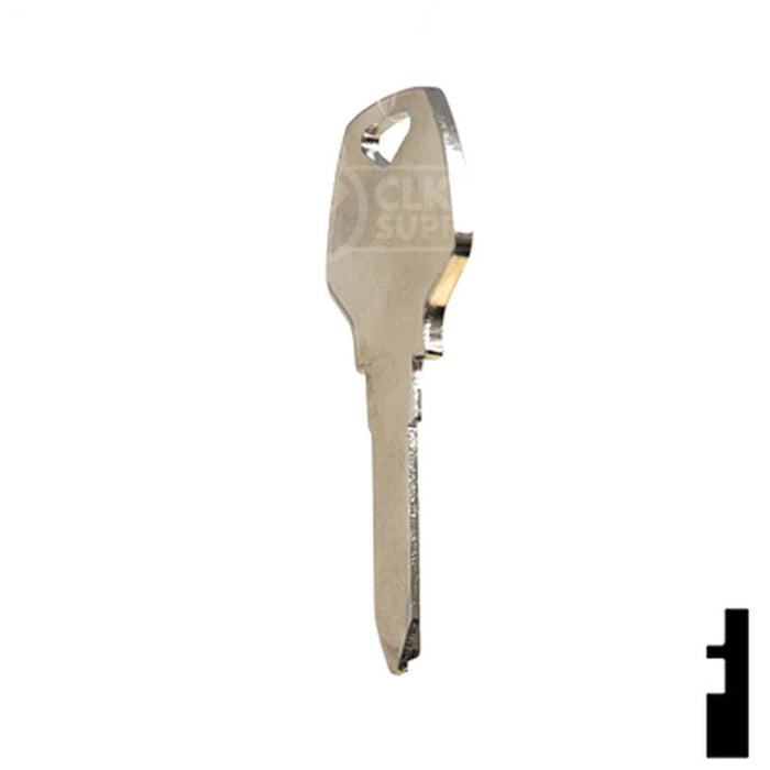 Uncut Key Blank | Harley Davidson | X93 Power Sport Key Ilco