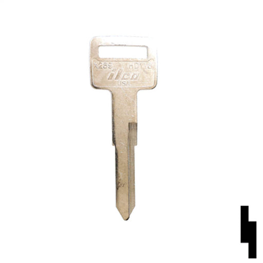 Uncut Key Blank | Honda Motorcycle | X289, HD118 Power Sport Key Ilco