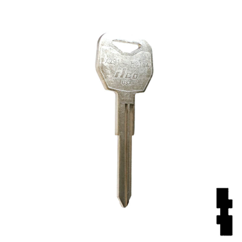HYD1 Harley Davidson Key Blank | CLK SUPPLIES, LLC — CLK Supplies