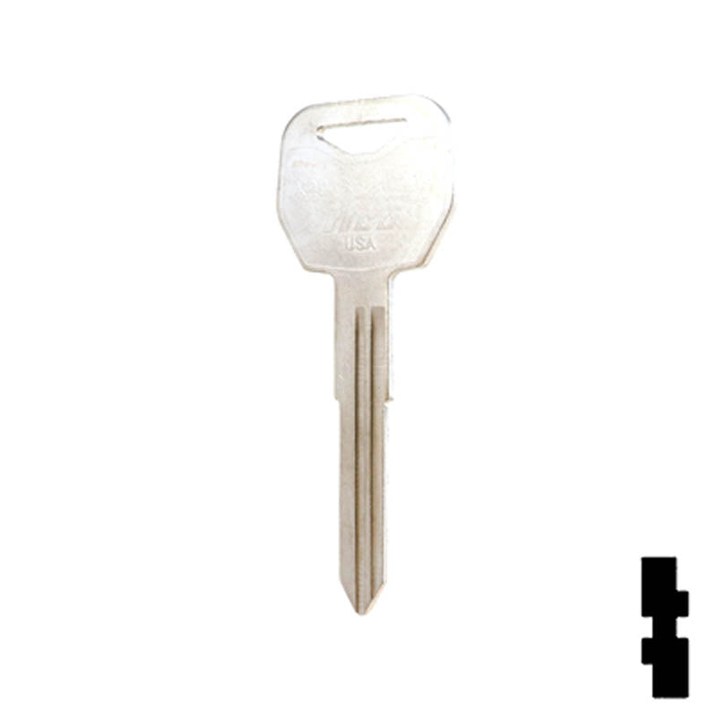 Uncut Key Blank | Honda Motorcycle | X291, HD114 Power Sport Key Ilco
