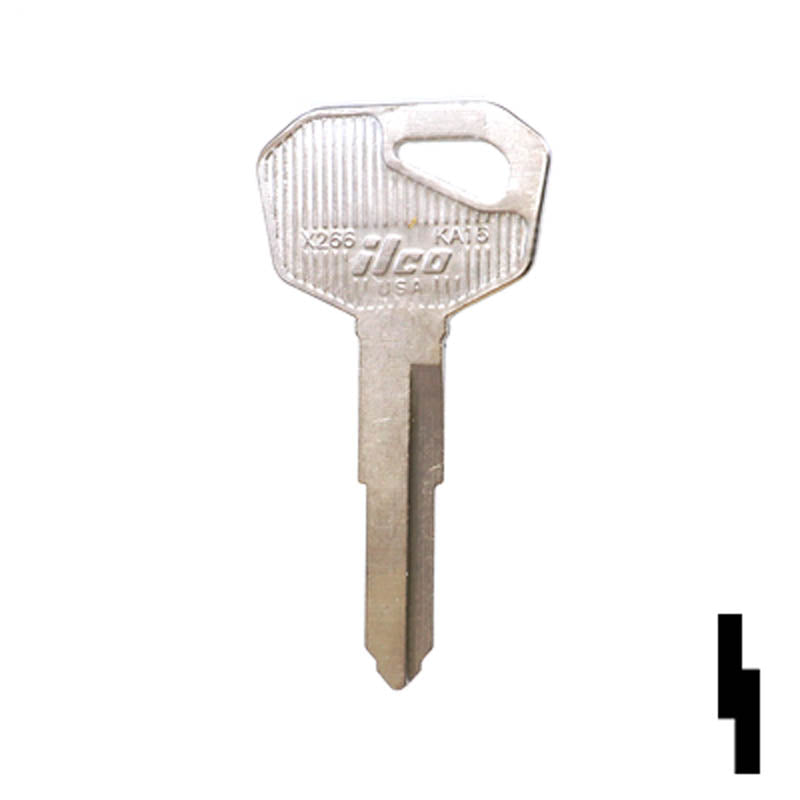 Uncut Key Blank | Kawasaki| KA16-NP, KW16C-P — CLK Supplies