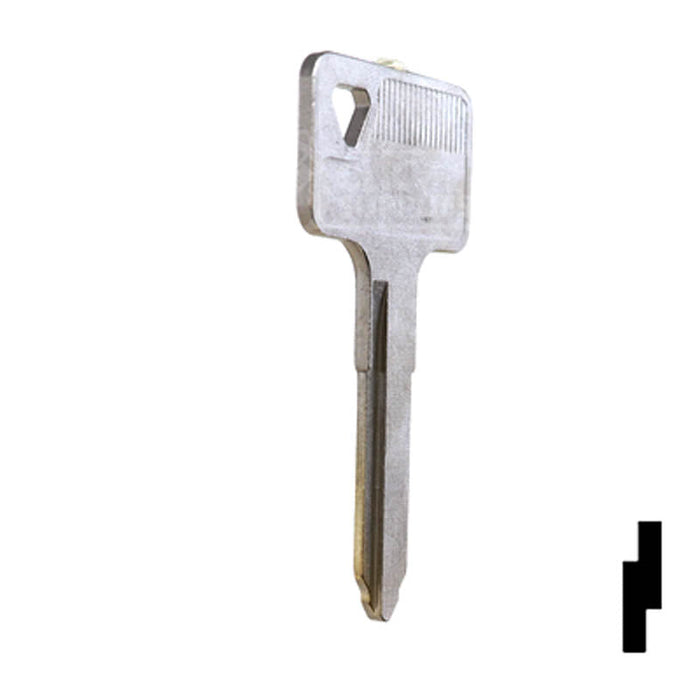 Uncut Key Blank | Kawasaki | KW14R Power Sport Key Ilco