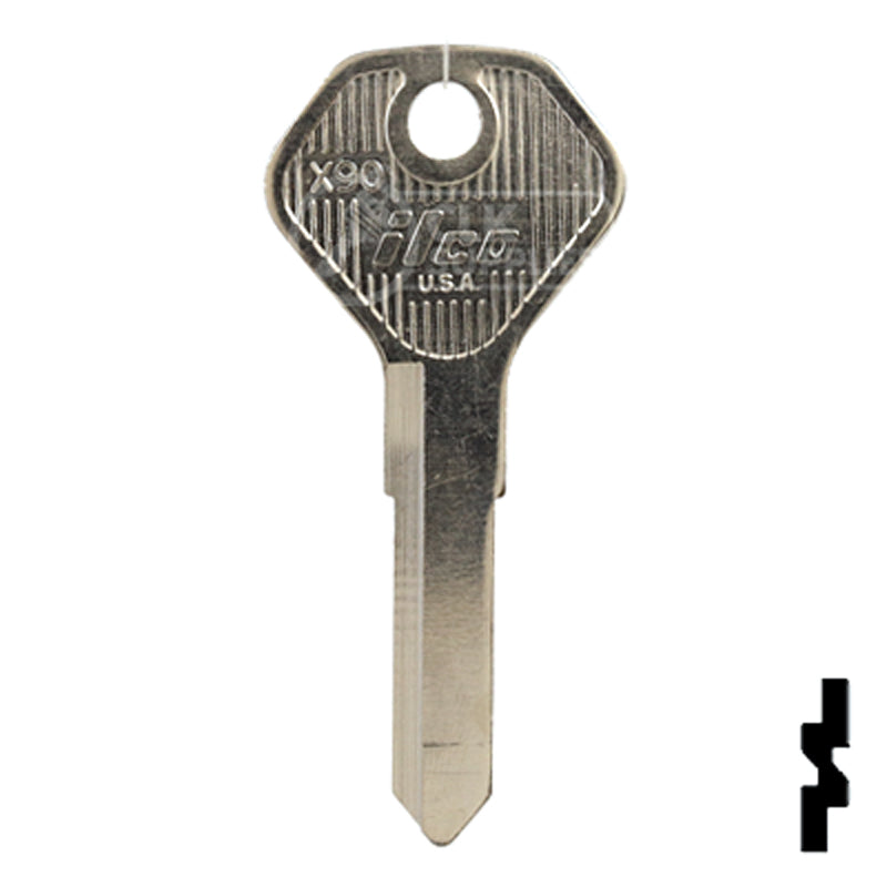 Uncut Key Blank | Kawasaki | X90 — CLK Supplies